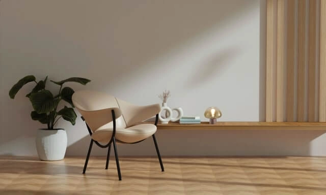 Lampe de table Genua marron avec verre doré Ø 24cm Masterlight 8718121357171