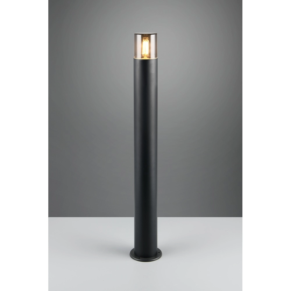 Lampe de jardin Hoosic noir 80cm Trio 4017807603613