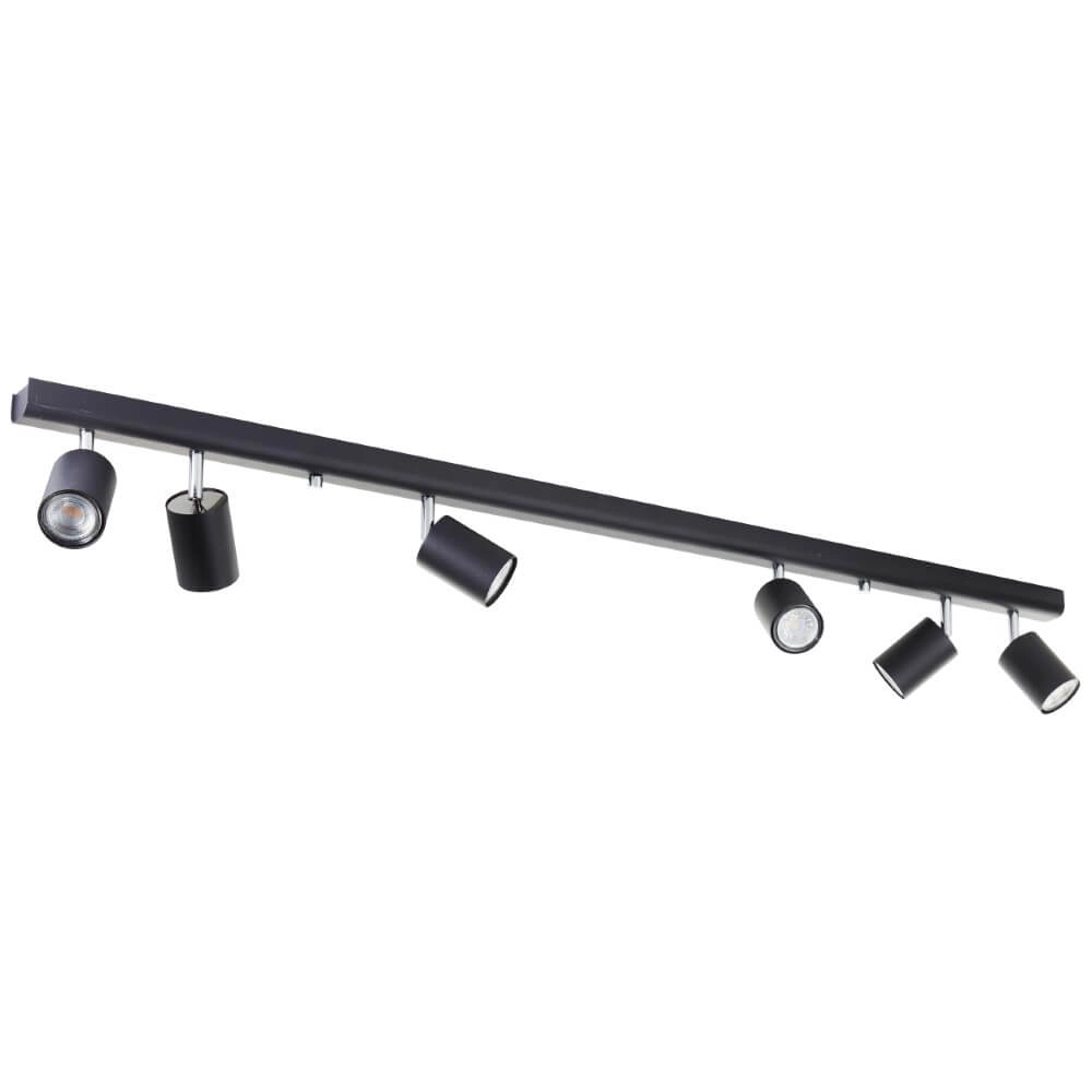 Plafonnier 6 lumières Different conception noir Brilliant 4004353435294