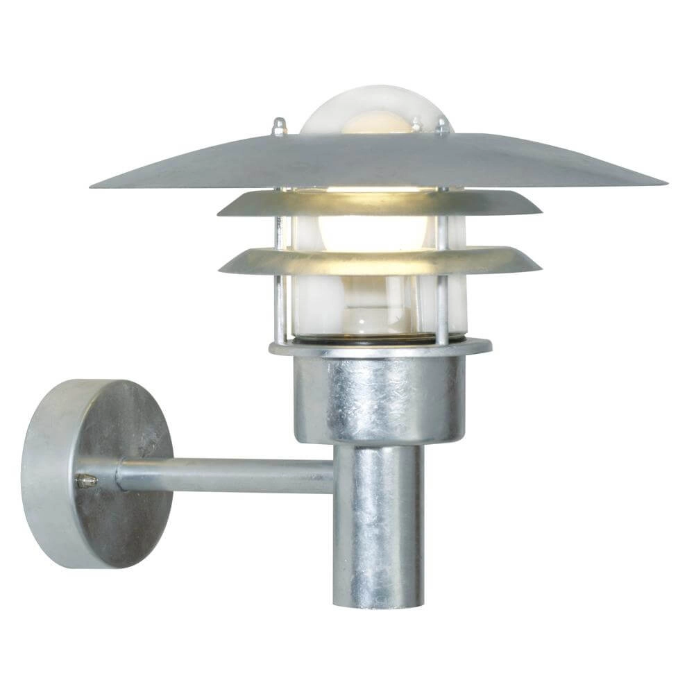 Applique murale Lonstrup Zinc vers le haut