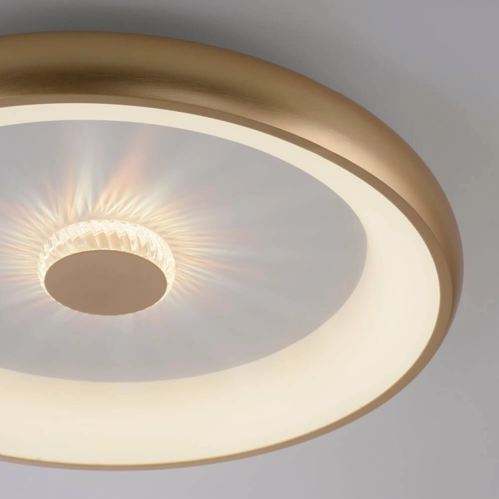Plafonnier rond Vertigo laiton Ø 61,5cm Just Light 4043689995096