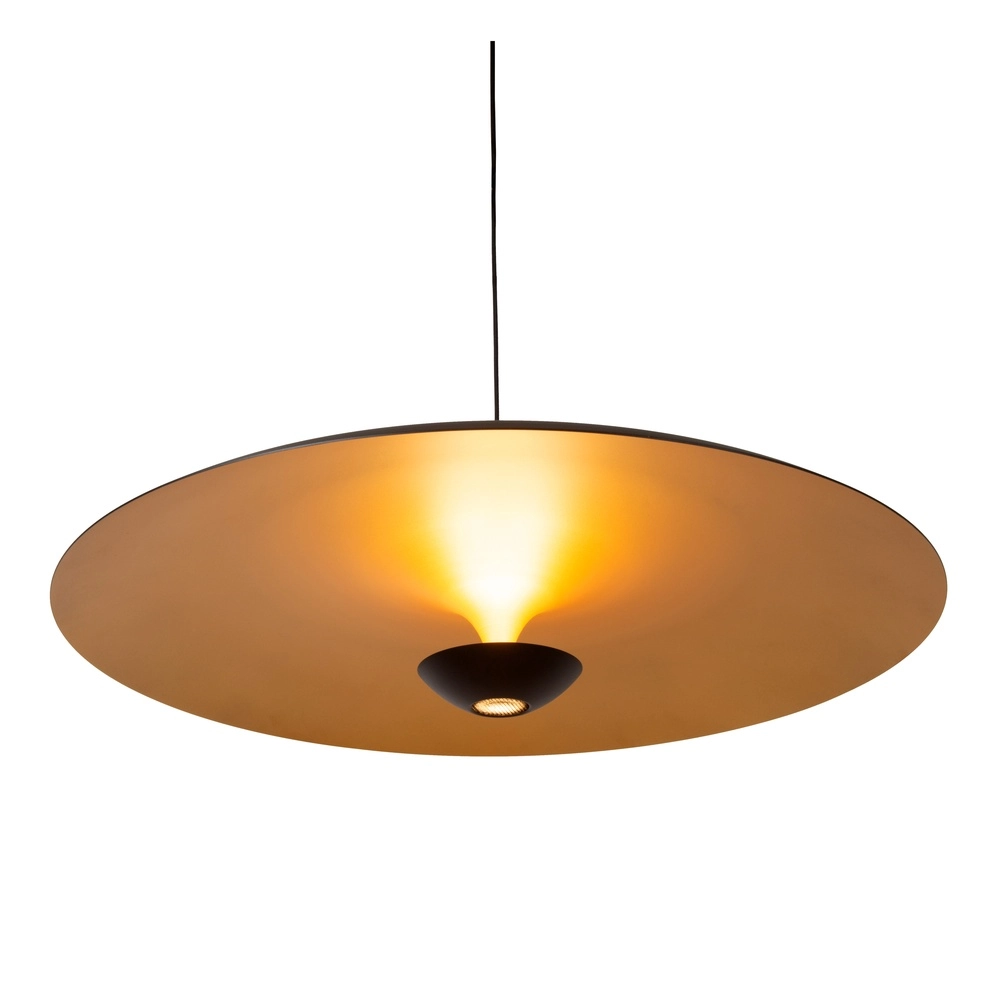 Lampe pendante de conception Kenneth noir Ø 80cm Premium by Lucide 5411212410450