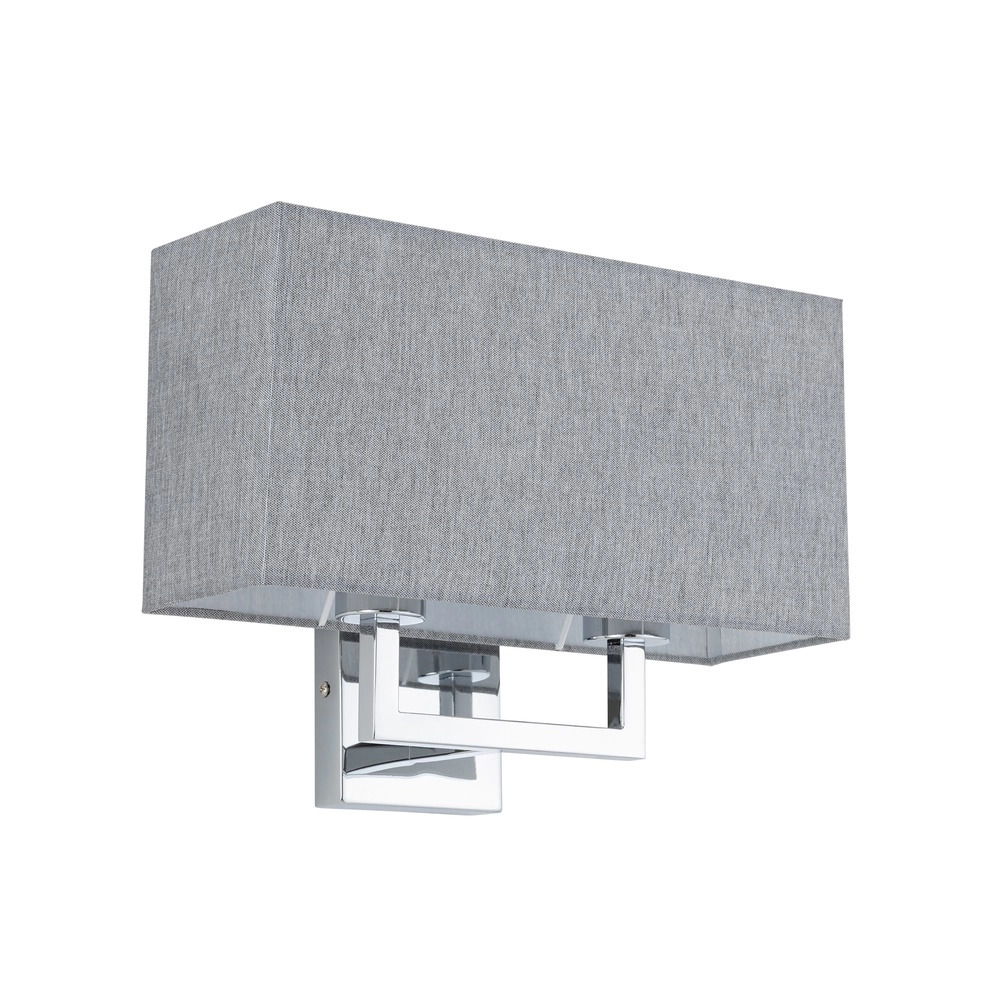 Lampe murale Hotel Mood 35,5 cm de gris