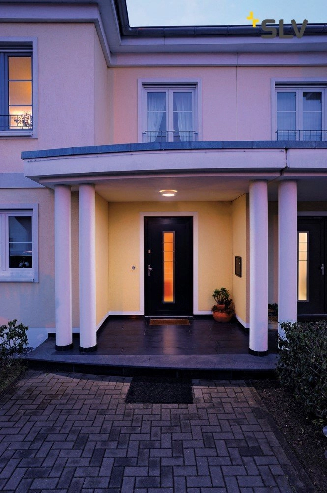 Lampe d'extérieur Bulan 27 cm blanc SLV 4024163102490