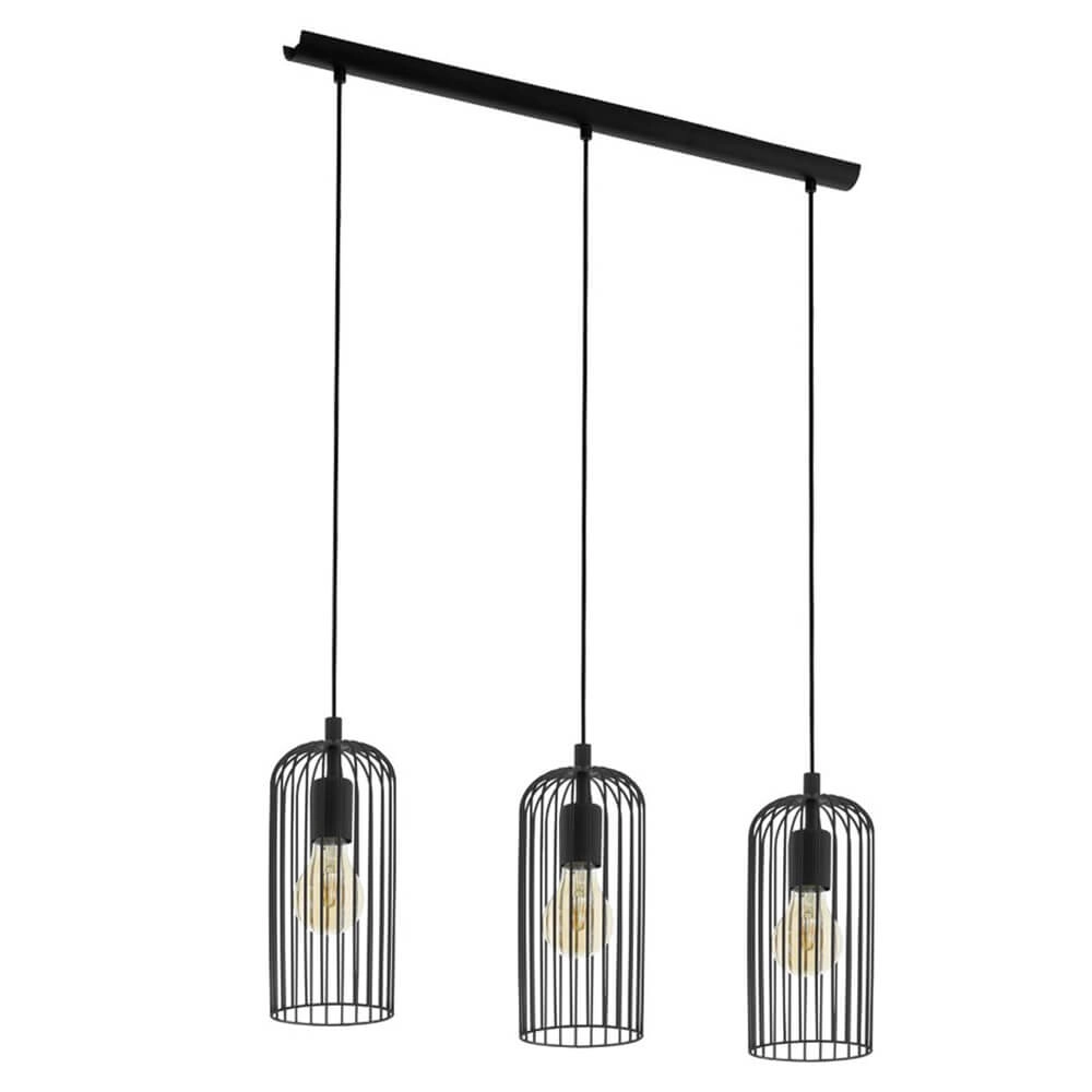 Lampe suspendue table à manger Roccamena 1 Lampe à fil à 3 lumières Lampe suspendue table à manger Roccamena 1 Lampe à fil à 3 lumières