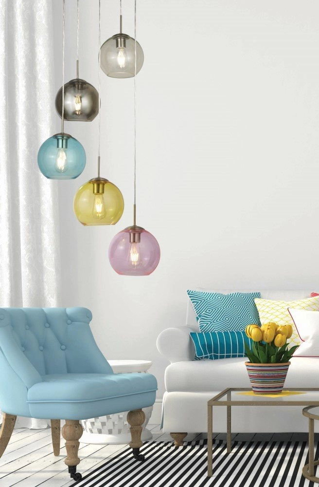 Lampe suspendue Vide Mardi Gras curiosités Searchlight 5053423138060