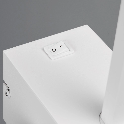 Lampe murale moderne Cassino blanc 67,5 cm Trio 4017807683240