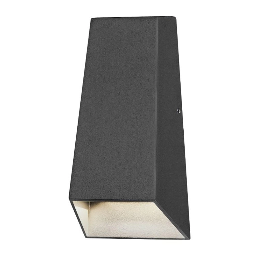 Applique murale LED Imola Square Haut - Bas anthracite Applique murale LED Imola Square Haut - Bas anthracite