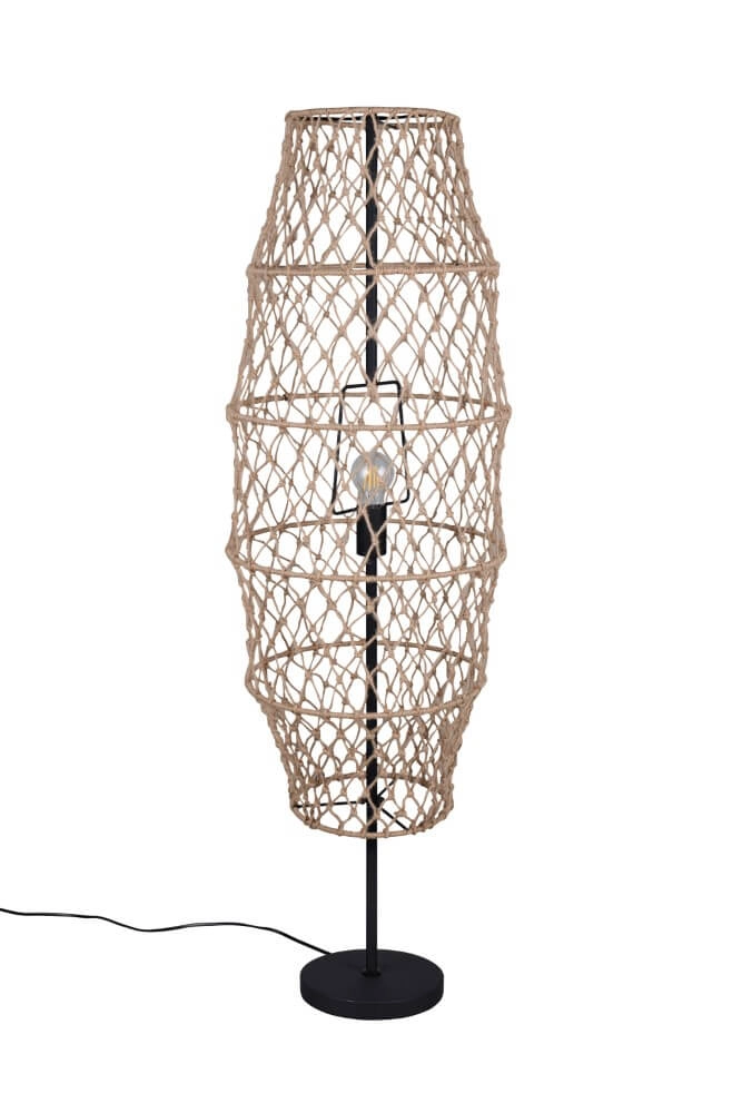Lampadaire en rotin Hive Ø 38cm Trio 4017807637243
