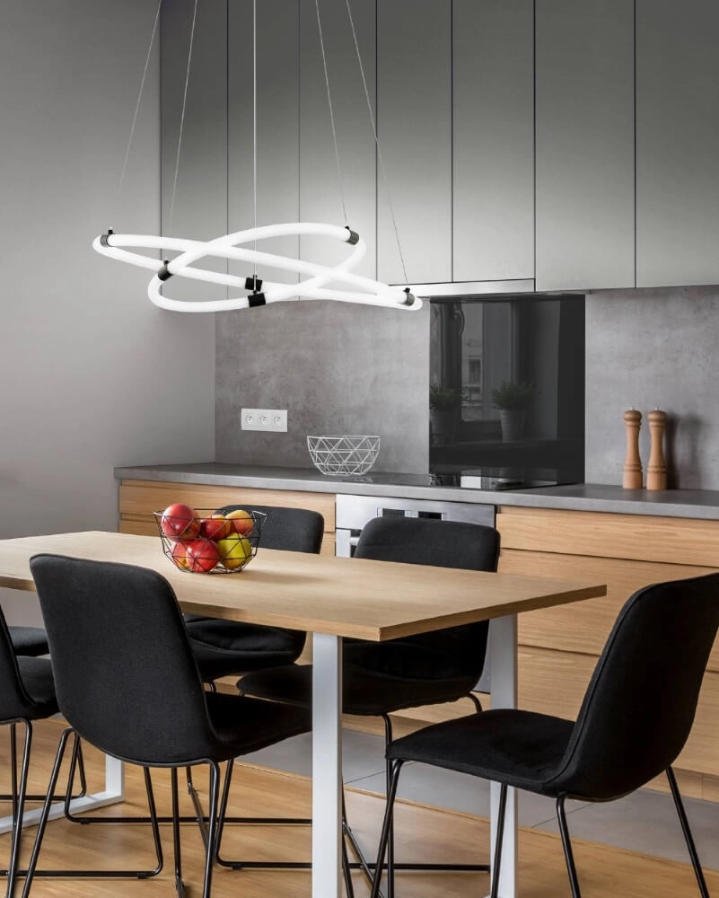 Lampe suspendue design Banderillas blanc avec du noir Stars of Light 9002759398392