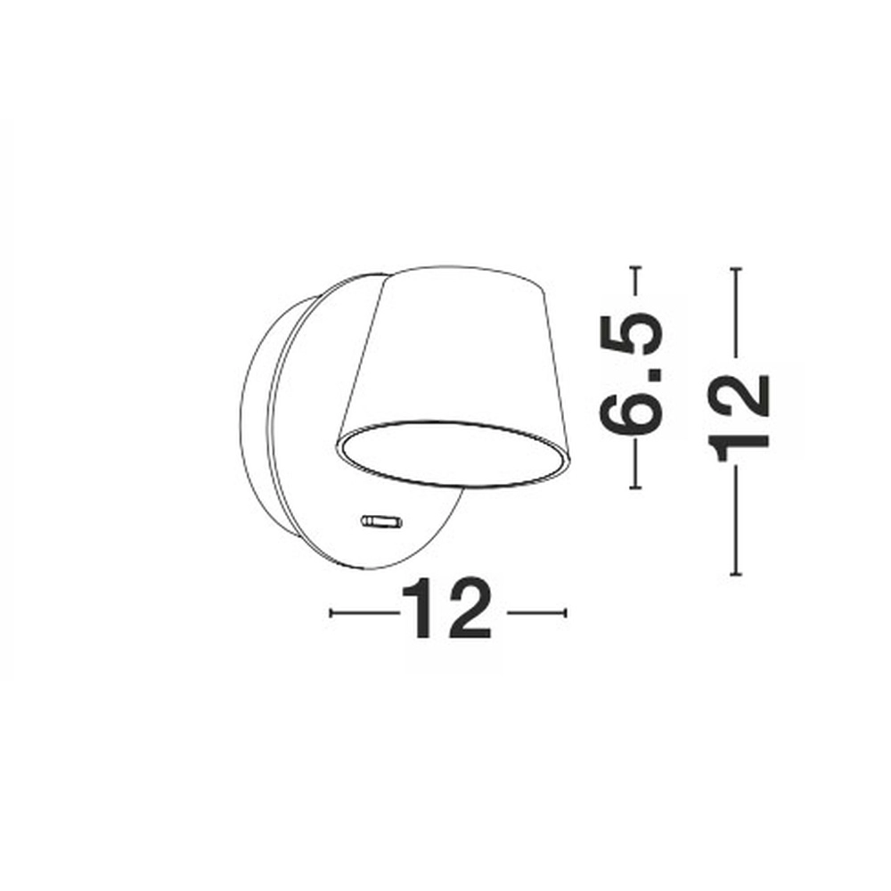 Applique murale Amadeo Design Blanc Lyora 5212017410917