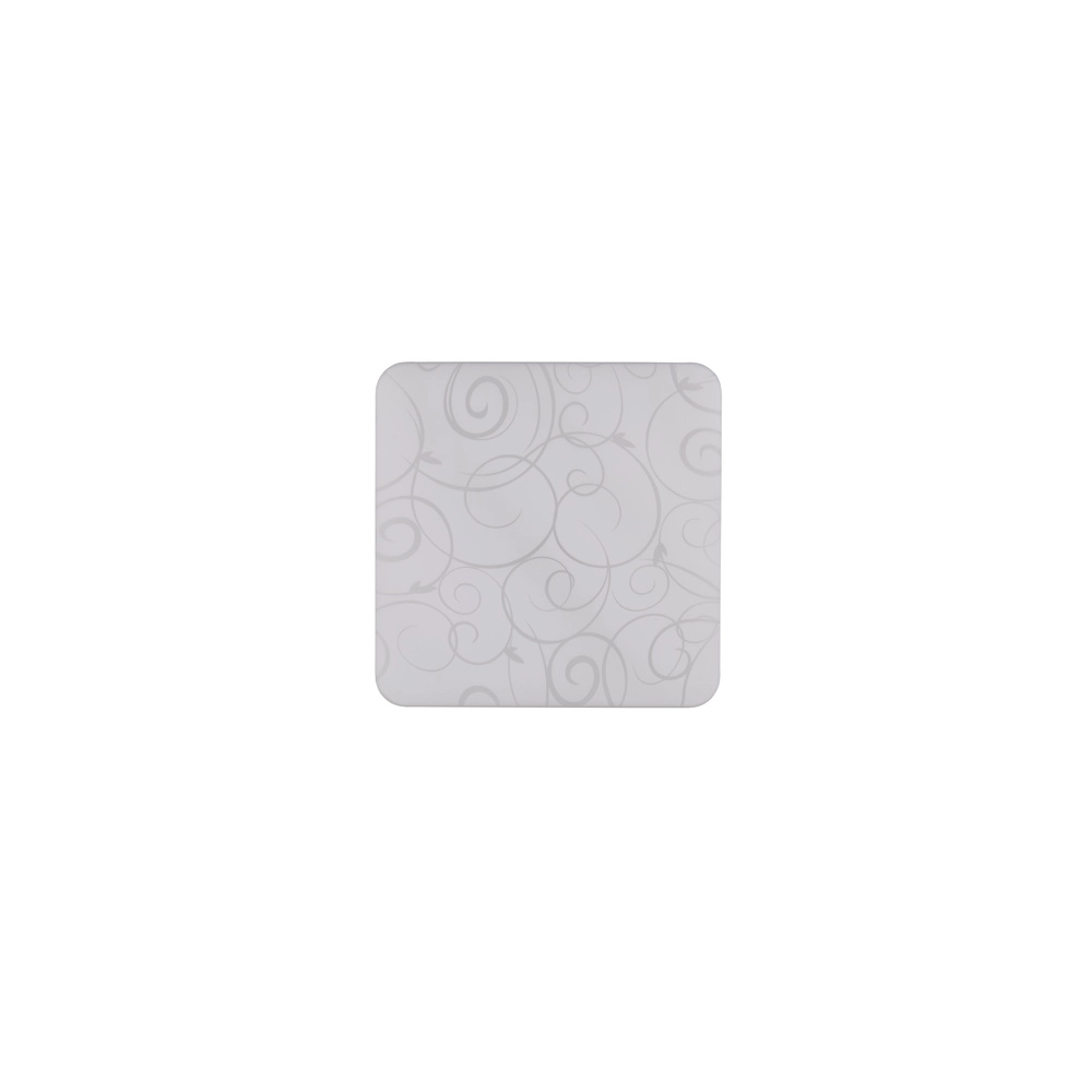 Lumière carrée au plafond Mandria IV Blanc Trio 4017807669756