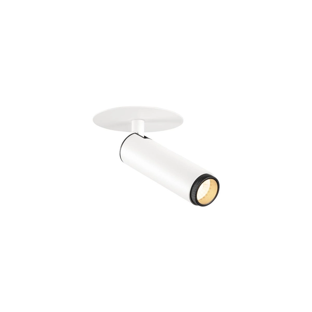 Spot encastré Grip! S blanc avec noir 2700K SLV 4024163304849