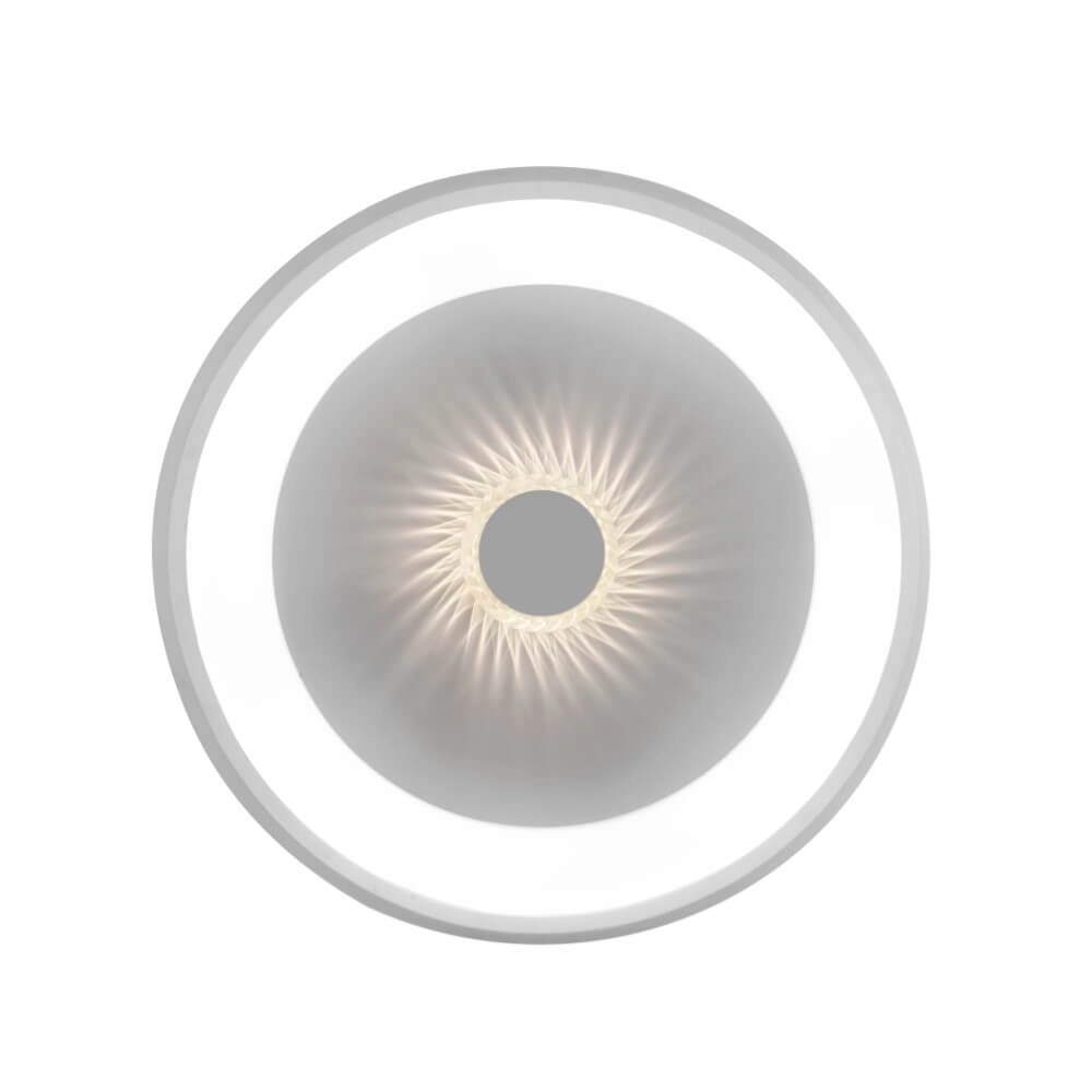 Plafonnier rond Vertigo blanc Ø 46,5cm Just Light 4043689994709