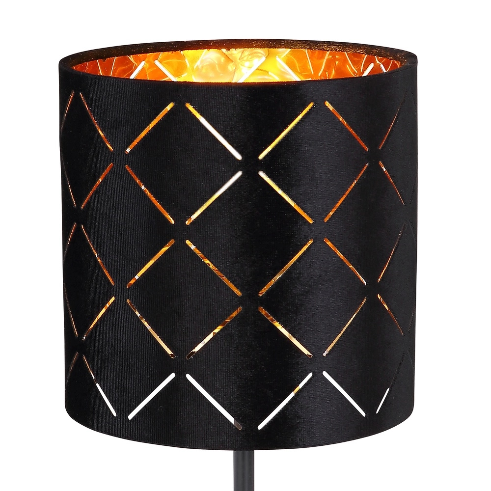 Lampe de table Sunna Ø 15 cm de noir Globo 9007371414048