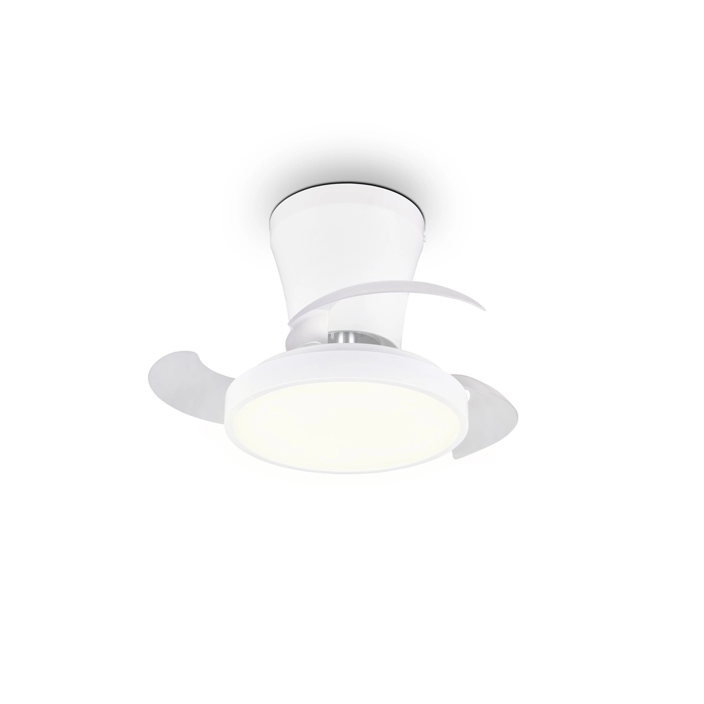 Petit ventilateur Moss blanc Ø 22cm Trio 4017807688924