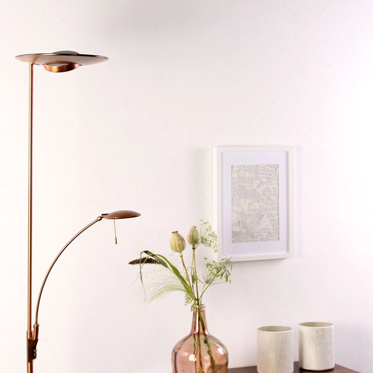 Lampe de lecture Zenith LED bronze Steinhauer 8712746113372