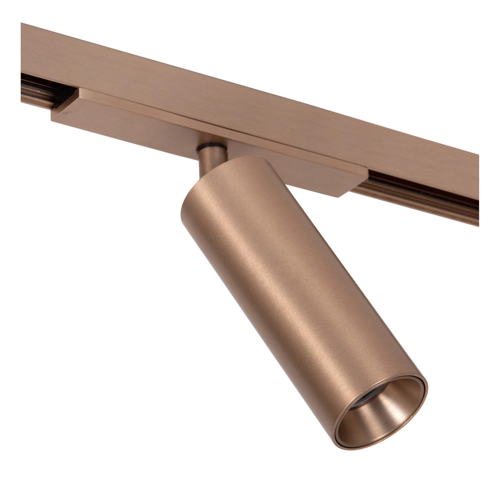 Spot sur piste monophasée Linial Bix Champagne Premium by Lucide 5411212552174