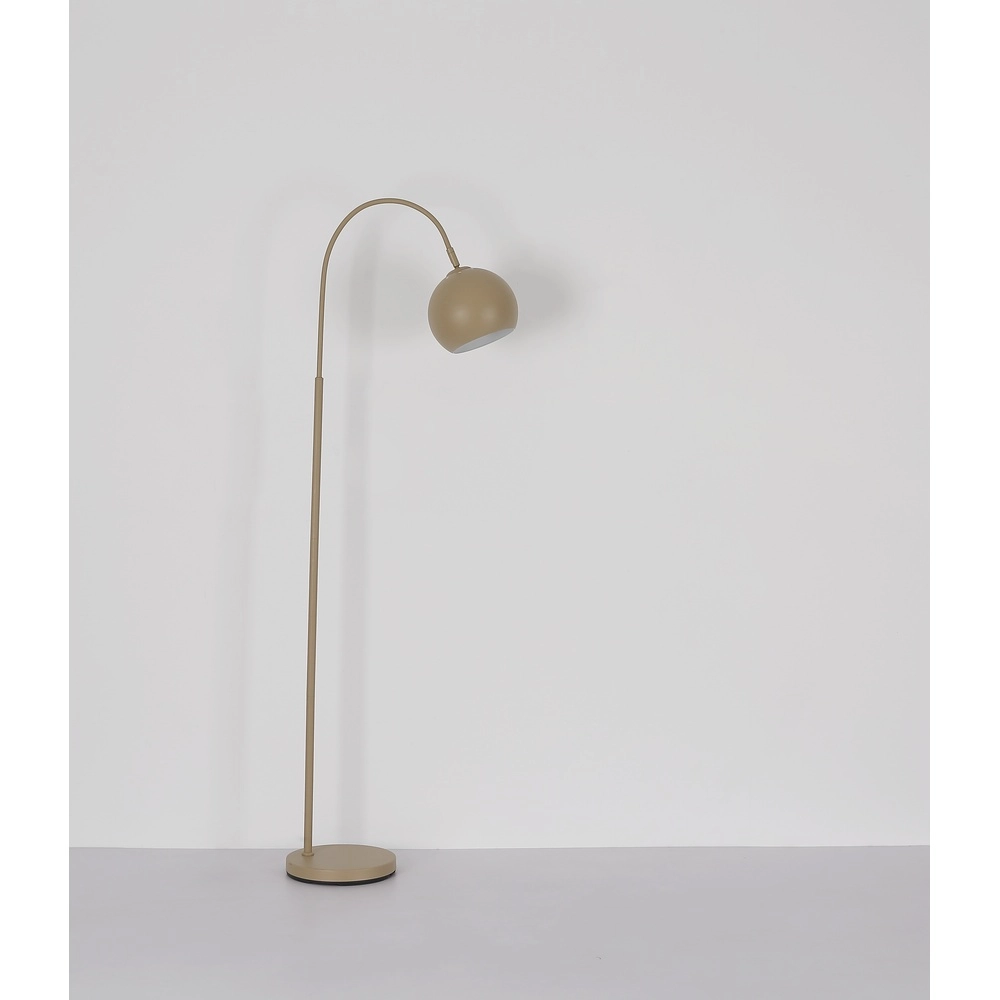 Lampadaire moderne Benno brun sable Globo 9007371507566