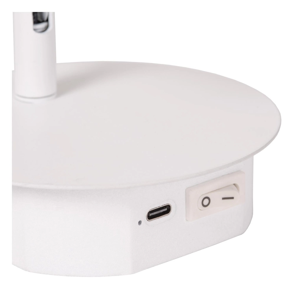 Lumière murale magnétique Jolijn Lampe de chevet blanche rechargeable Lucide 5411212772367