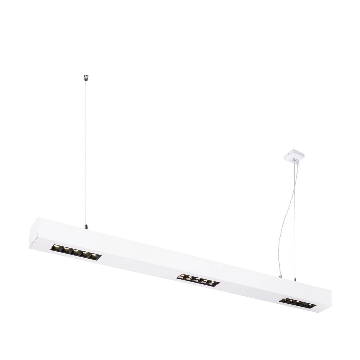Lampe à suspension Q-Line 4000K 100 cm blanc Lampe à suspension Q-Line 4000K 100 cm blanc