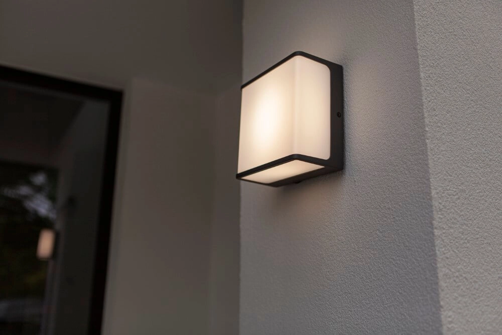 Applique Doblo conception anthracite Lutec 6939412012476