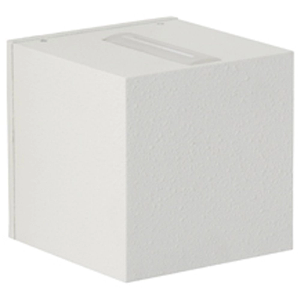 Applique LED carrée Lino 10,5 cm - blanc Applique LED carrée Lino 10,5 cm - blanc