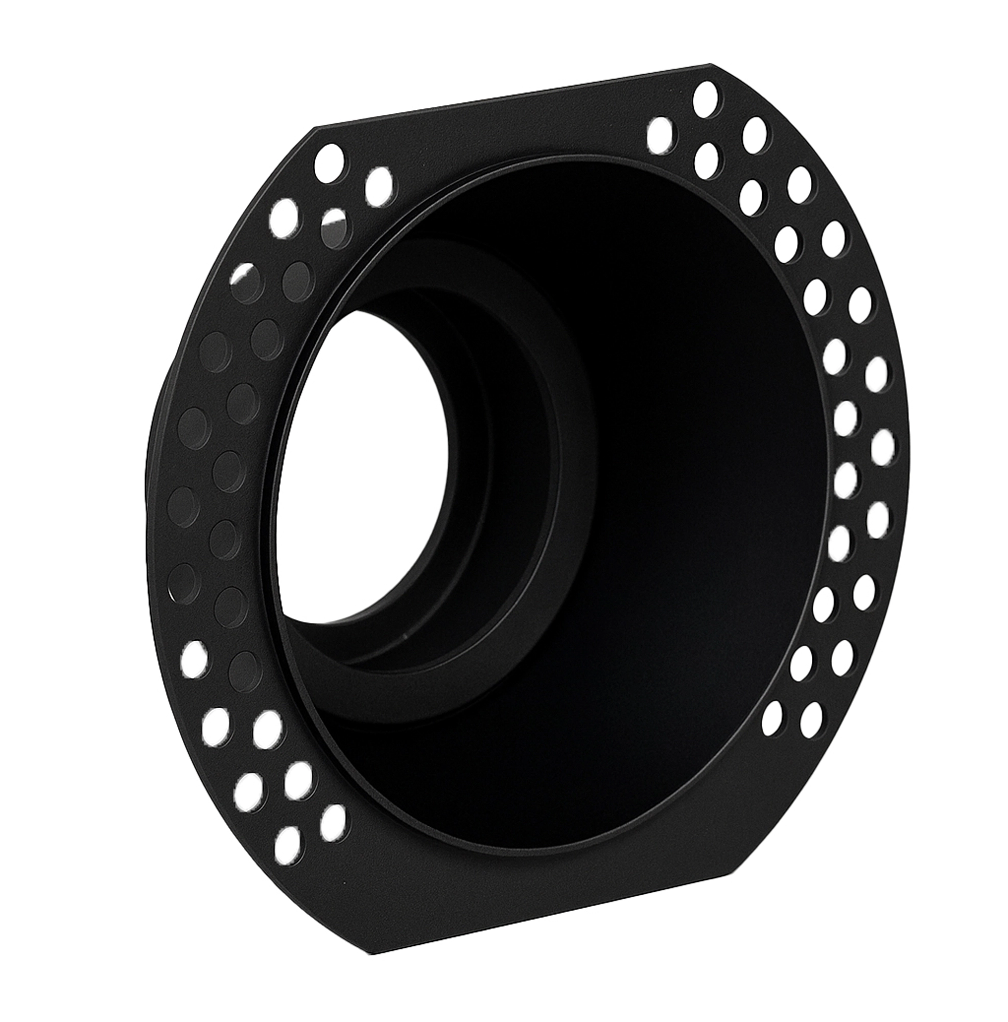 Tache en stuc en retrait Slim Trimless 3 Noir orientable Lyora 5053423317526