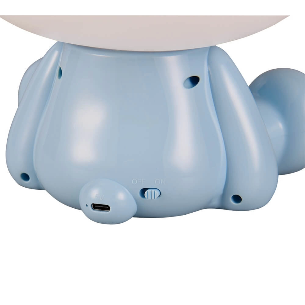 Jolie pantoufle légère Hopper bleu Trio 4017807643268