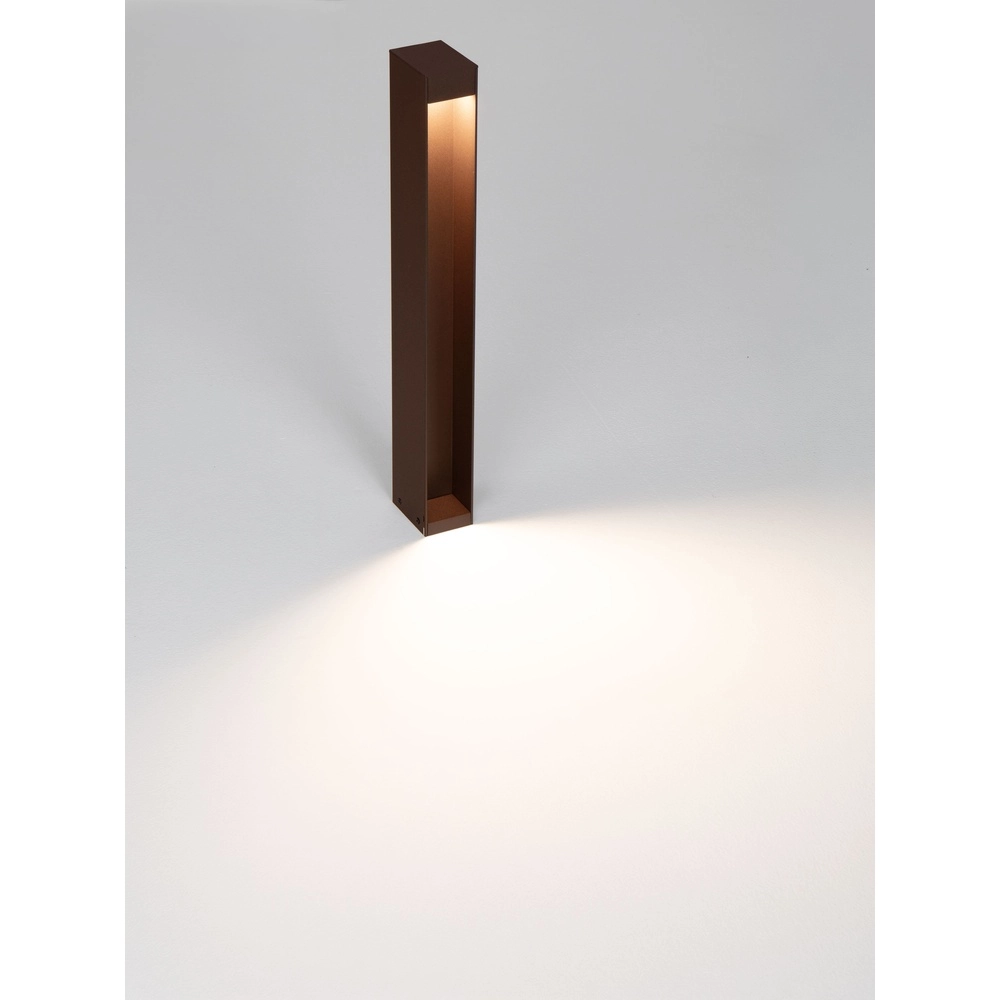 Éclairage de chemin Lumix brun rouille 60 cm Lyora 5212017498076