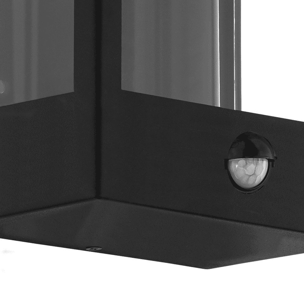 Lampe d'extérieur noire Alamonte avec détecteur de mouvement Eglo 9002759995874