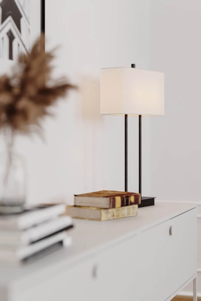 Lampe de table Lutton blanc By Rydéns 7391741021908