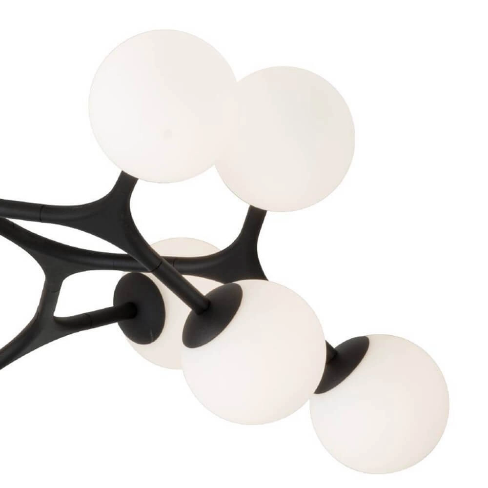 Plafonnier design Maragall 12 lumières noir Stars of Light 9002759395292