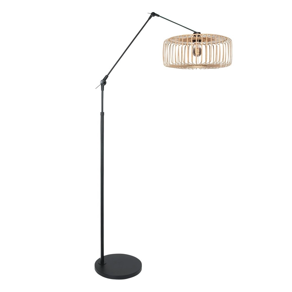 Lampadaire Prestige Chic Capuche en rotin