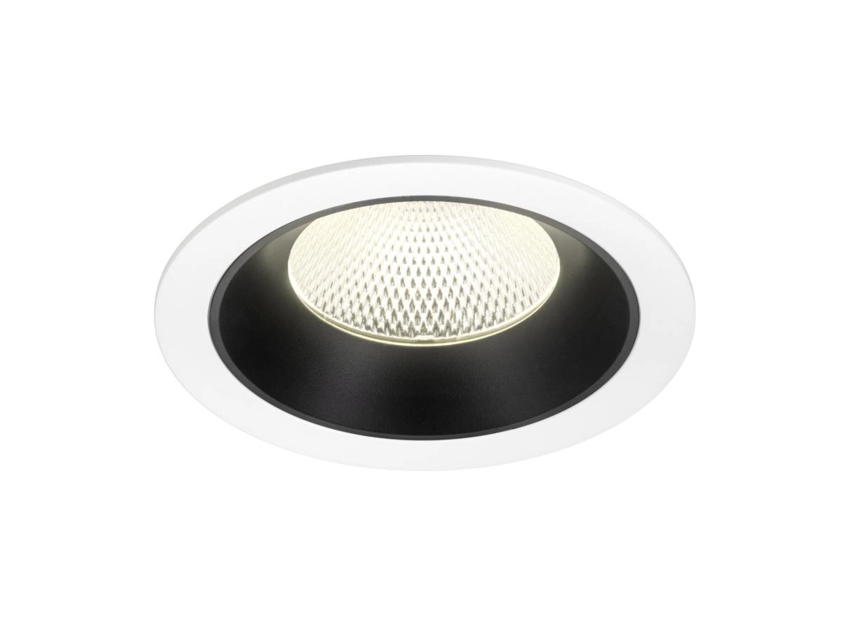 Spot encastré Numinos XL blanc/noir 4000K - 40 deg