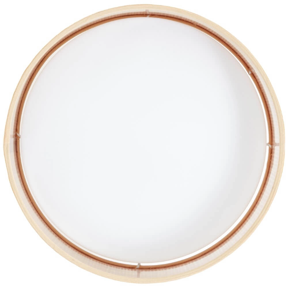 Plafonnier Zoe blanc avec couleur naturelle Brilliant 4004353421617