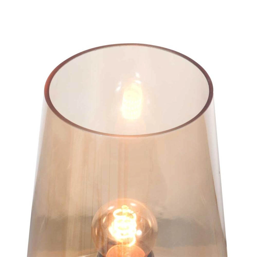 Lampe de table élégante Ancilla Or rond Steinhauer 8712746171068