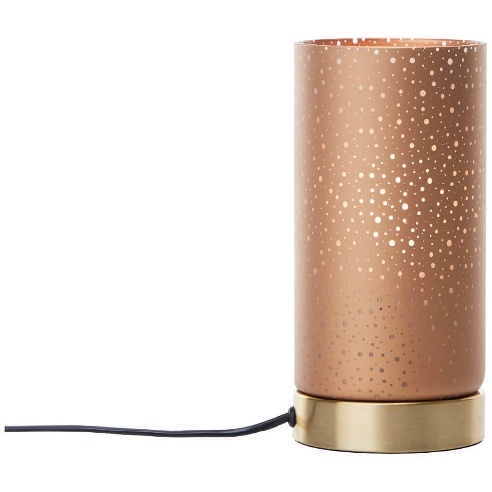 Lampe de table Scarlett or avec cuivre bronze Brilliant 4004353438196