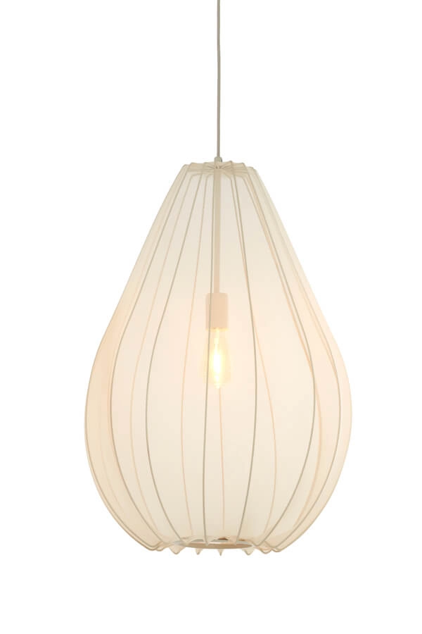 Suspension Japandi Itela crème Ø 50cm Light & Living 8717807702762