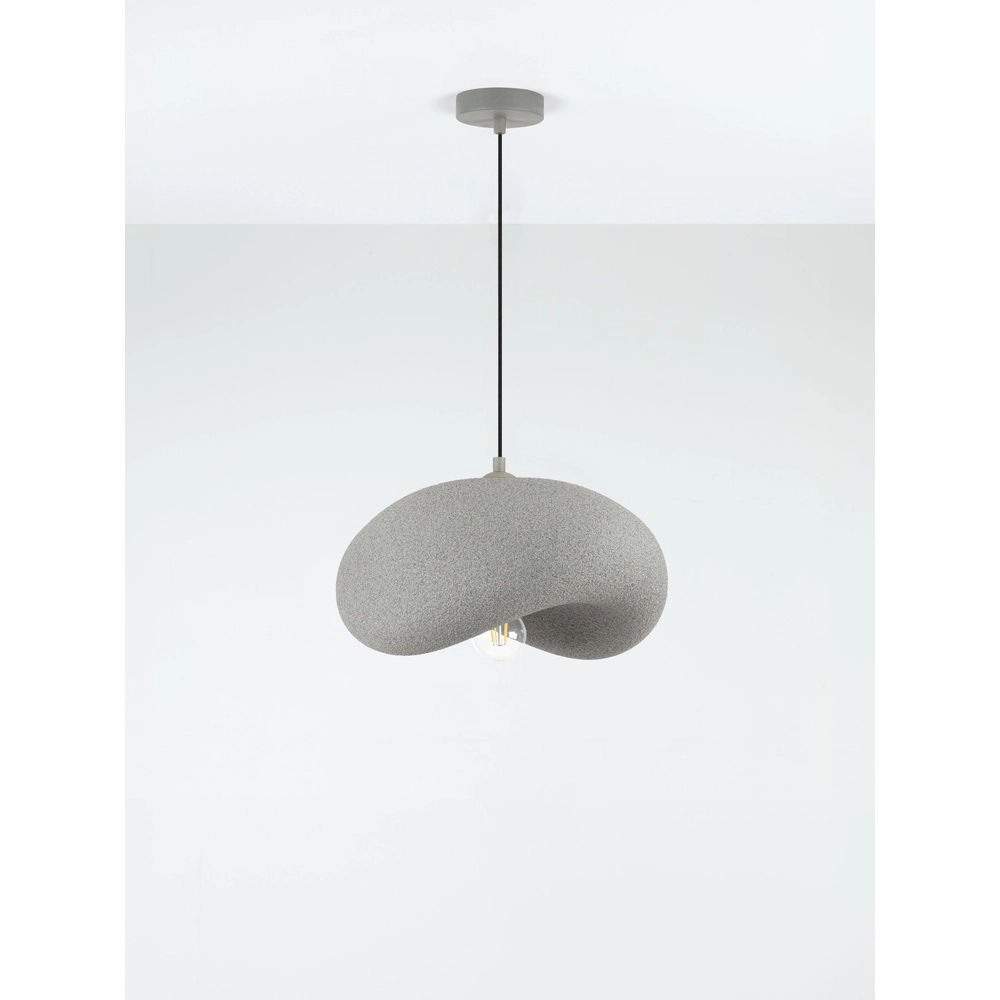 Lampe pendante moderne Bambel gris Lyora 5212017495778