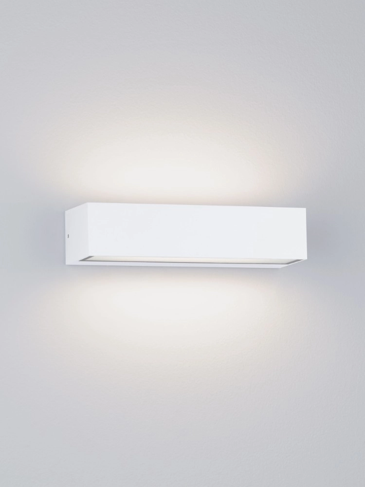 Lampe murale élégante Lane blanc 22cm - 21W Lyora 5212017496775