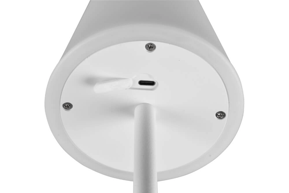 Lampe de table rechargeable Martinez blanc Trio 4017807564280