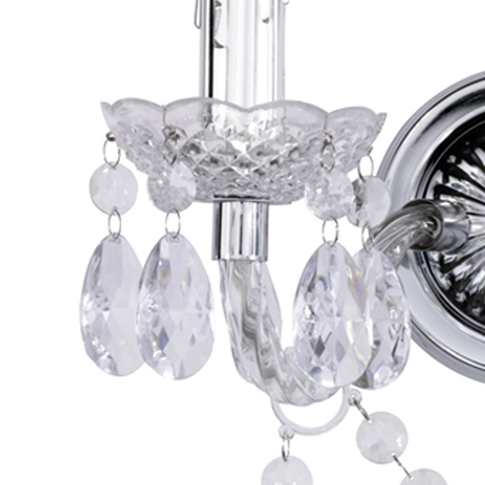 Applique murale Luster avec du cristal Trio 4017807264654