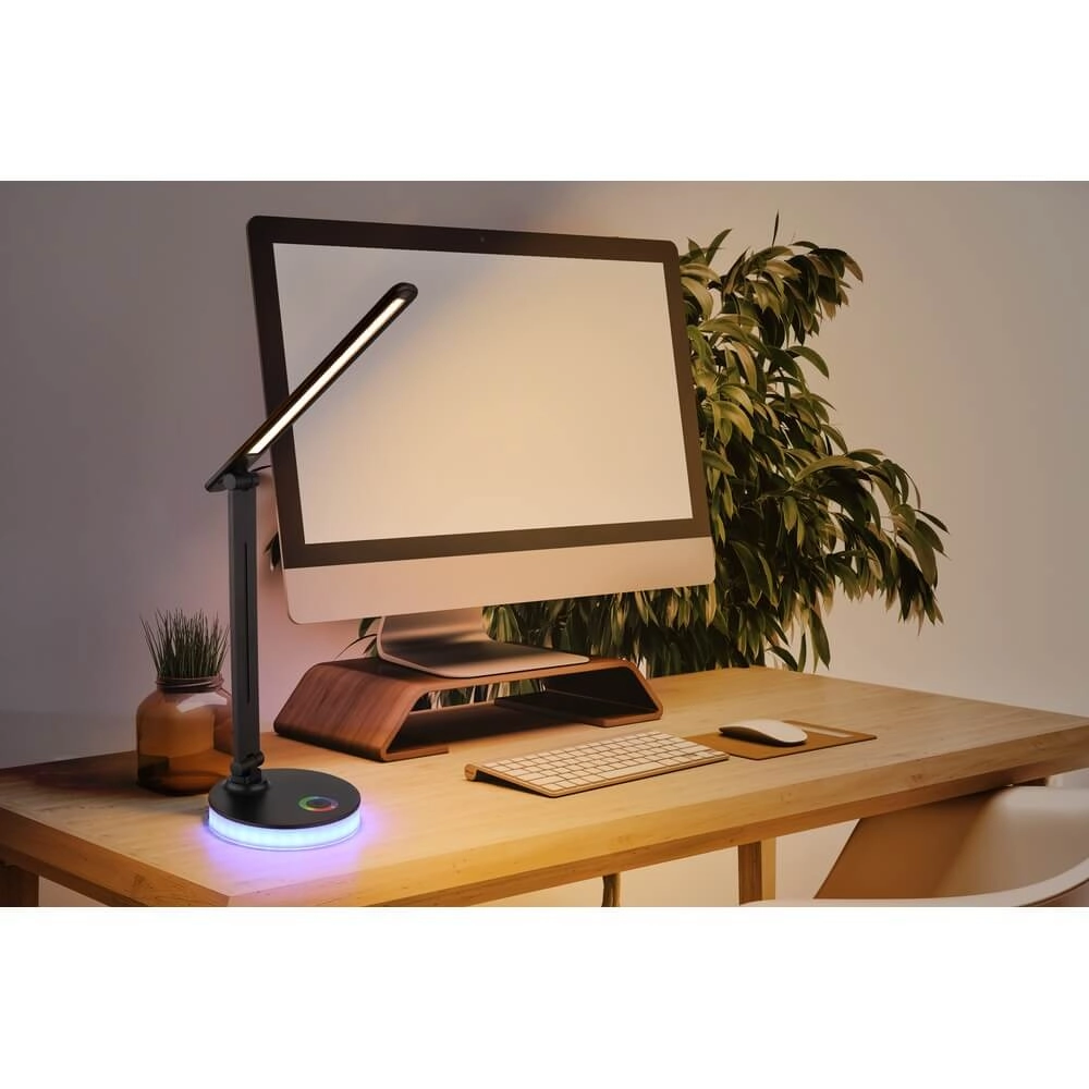 Lampe de bureau Geraldo noir Globo 9007371458653