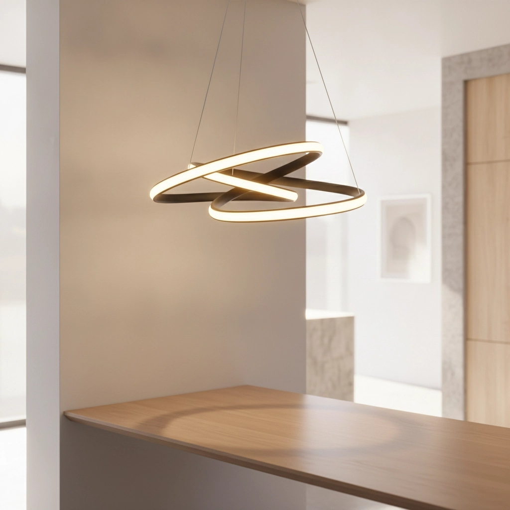 Suspension design Menton noir