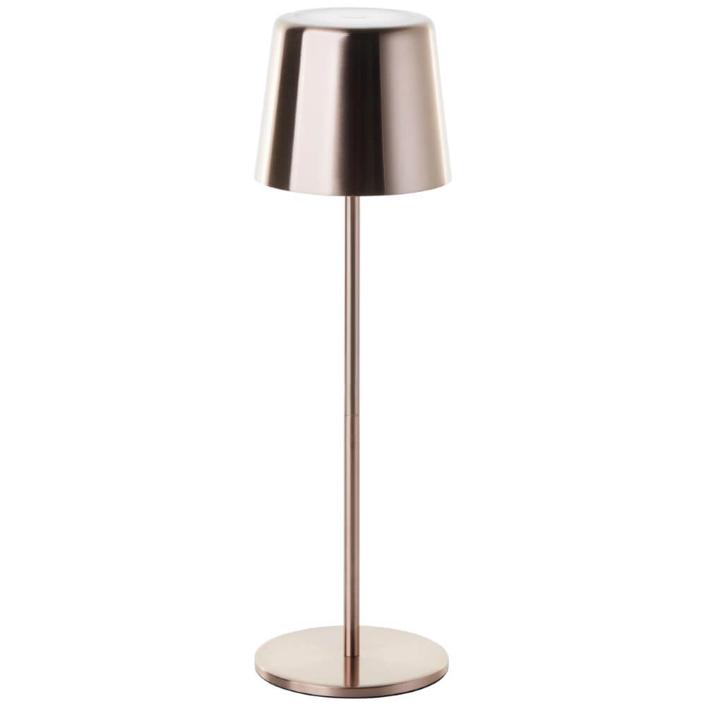 Lampe de table rechargeable Xaana noir Brilliant 4004353441448