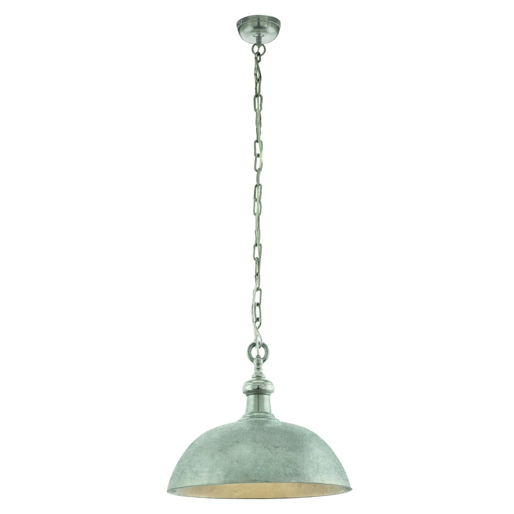 Lampe pendante classique Easington nickel