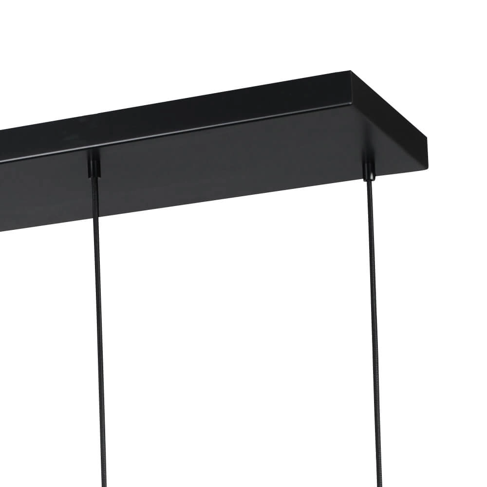 Lampe suspendue Lazise 6x Ø 20cm noir Masterlight 8718121303468