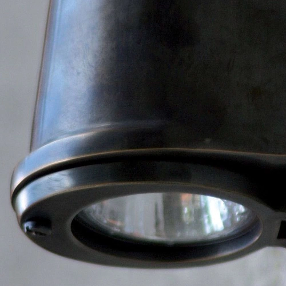 Spot de mur rural Balume Bronze 8 cm Authentage 8716803505049