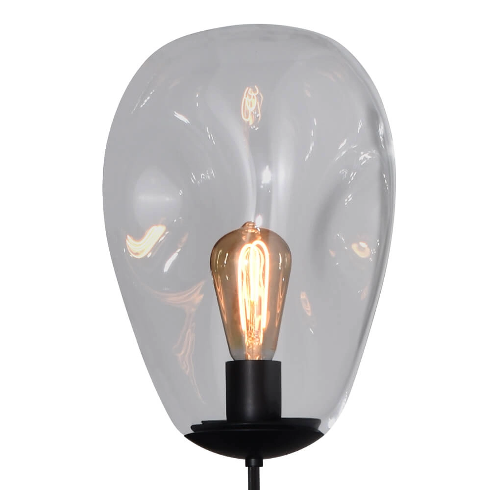 Lampadaire Lava Verre clair Ø 22,5 cm Masterlight 8718121286655